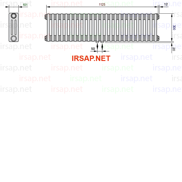 Радиатор IRSAP Tesi 30300/25 T50 CL 01